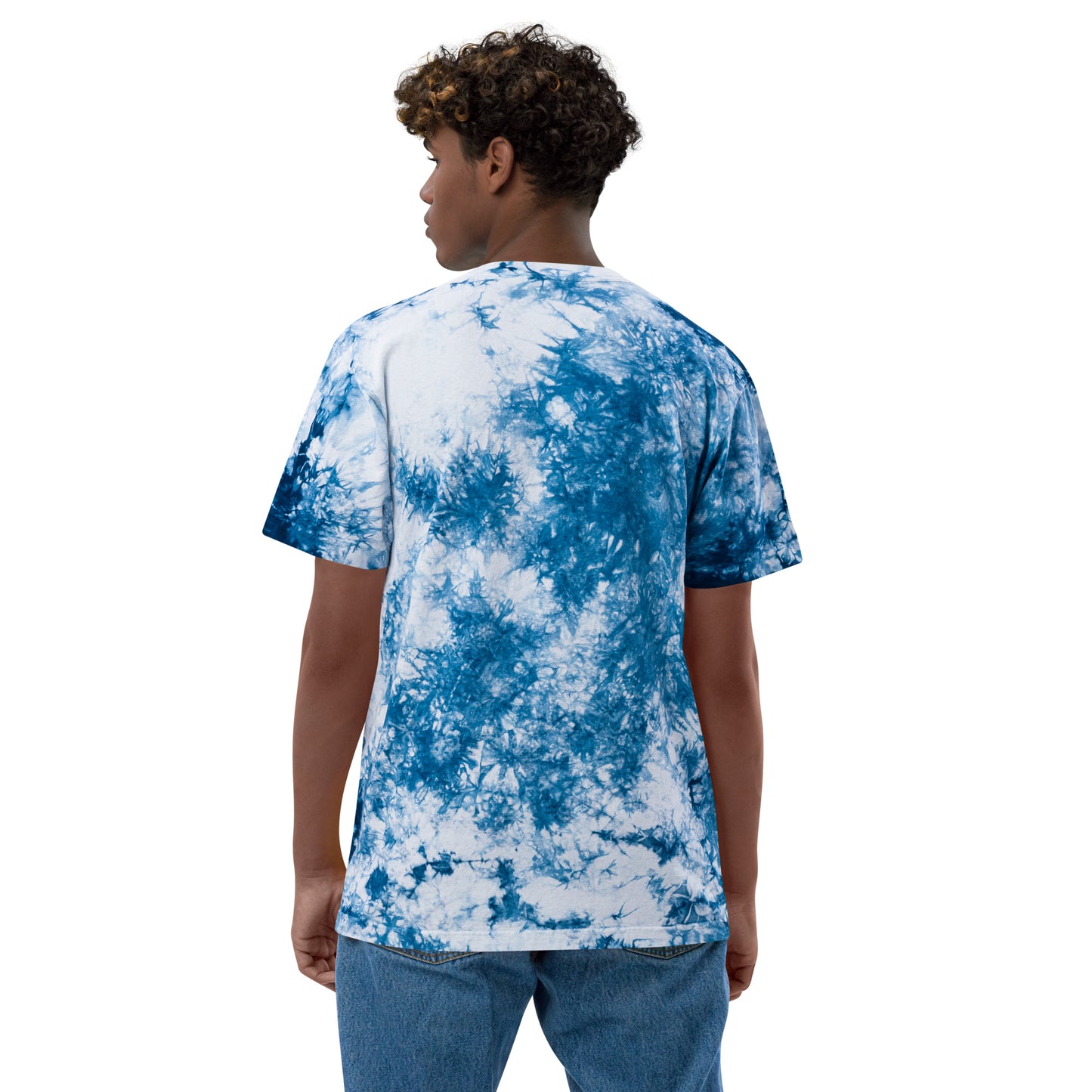 Og $Mfer Oversized tie-dye t-shirt