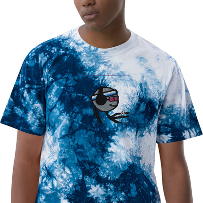 Og $Mfer Oversized tie-dye t-shirt