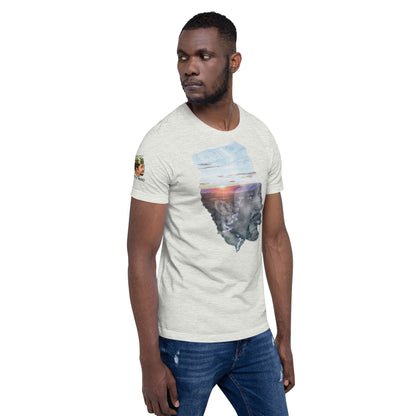 Big Larko enjoying the sunset Unisex t-shirt