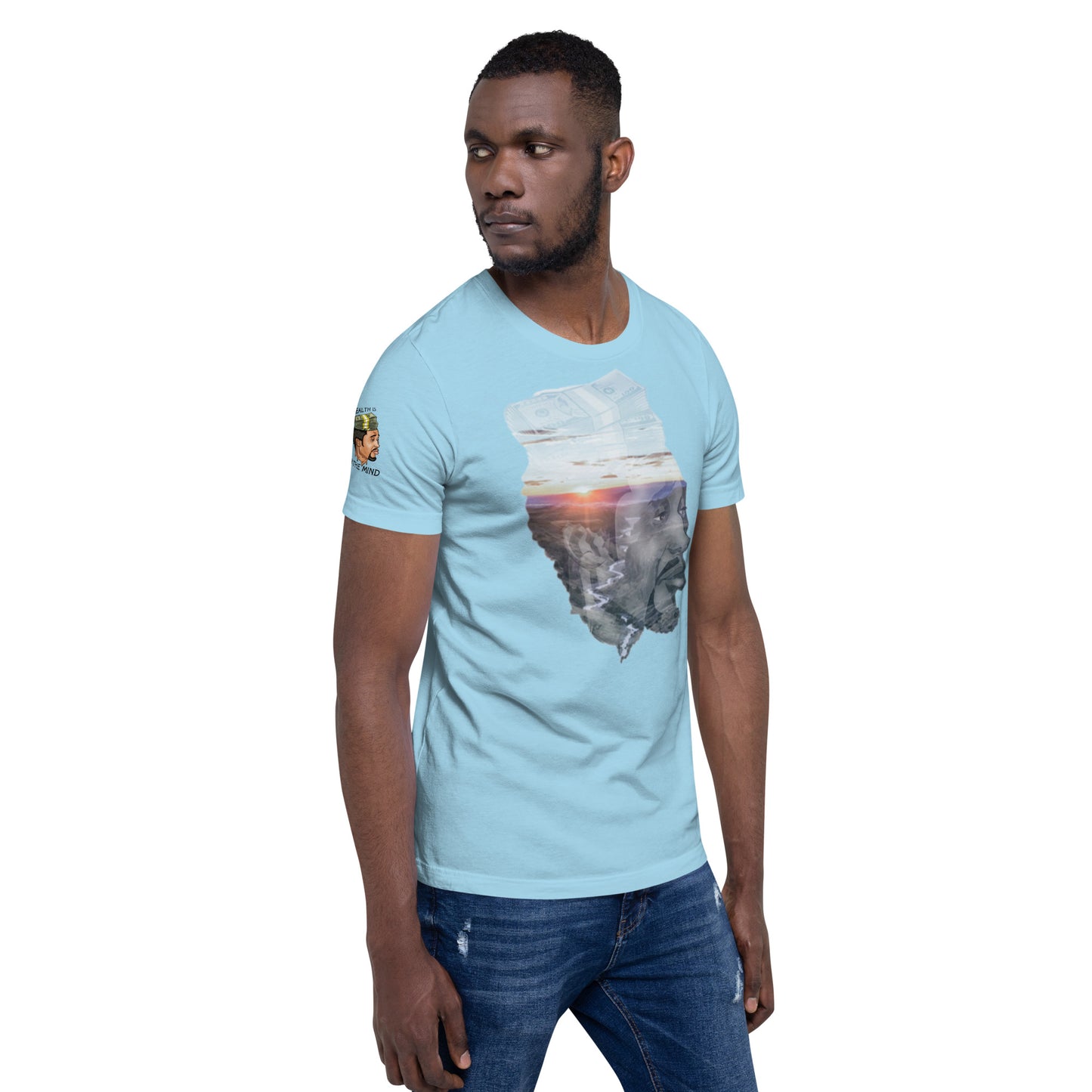 Big Larko enjoying the sunset Unisex t-shirt