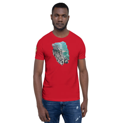 Big Larko on the Beach in Chi Town  Unisex t-shirt